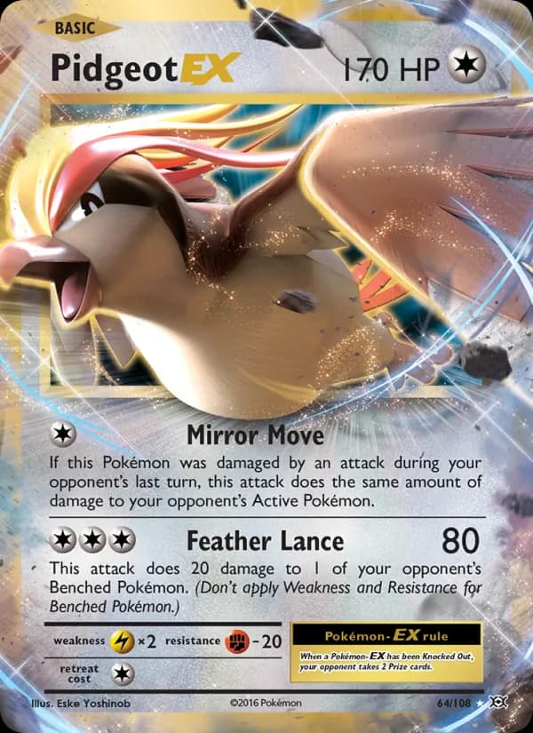 Pidgeot EX — Evolutions, Ultra Rare