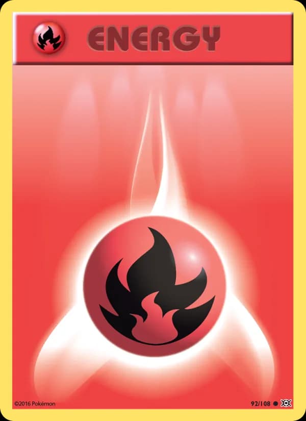 Fire Energy — Evolutions, Common