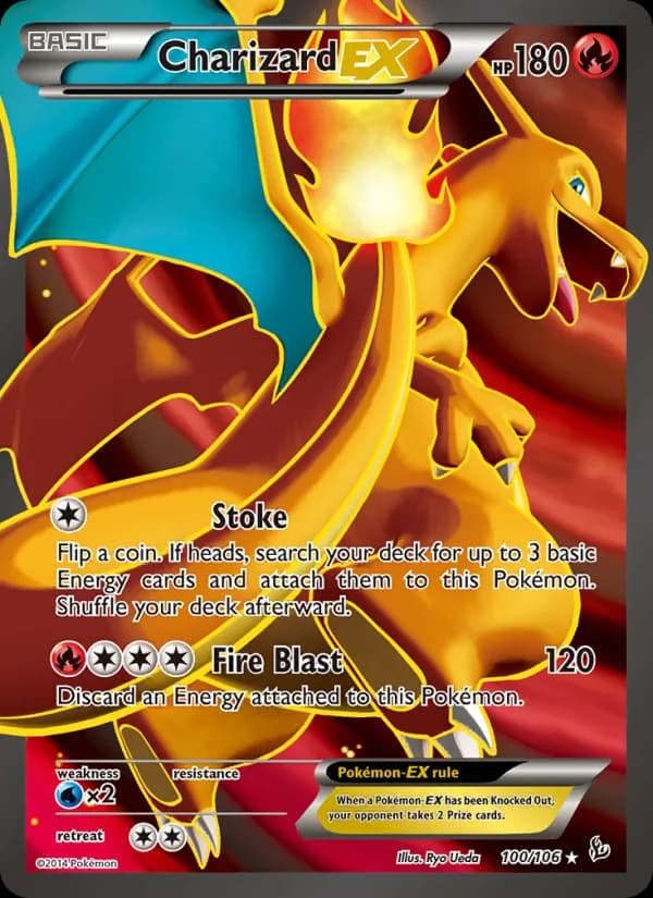 Charizard EX — Flashfire, Ultra Rare