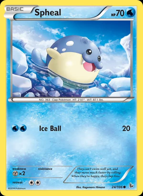 Spheal — Flashfire, Common