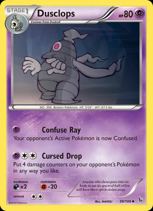Dusclops — Flashfire, Uncommon