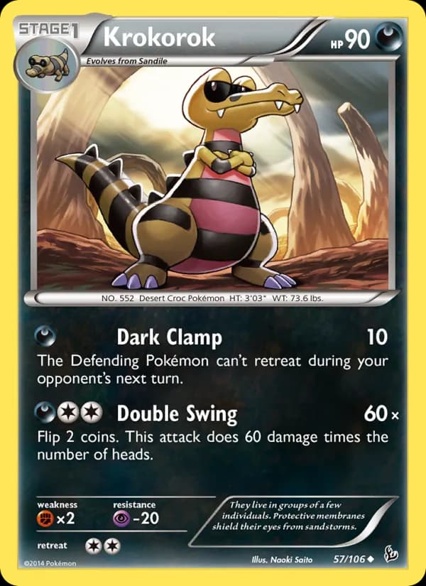 Krokorok — Flashfire, Uncommon