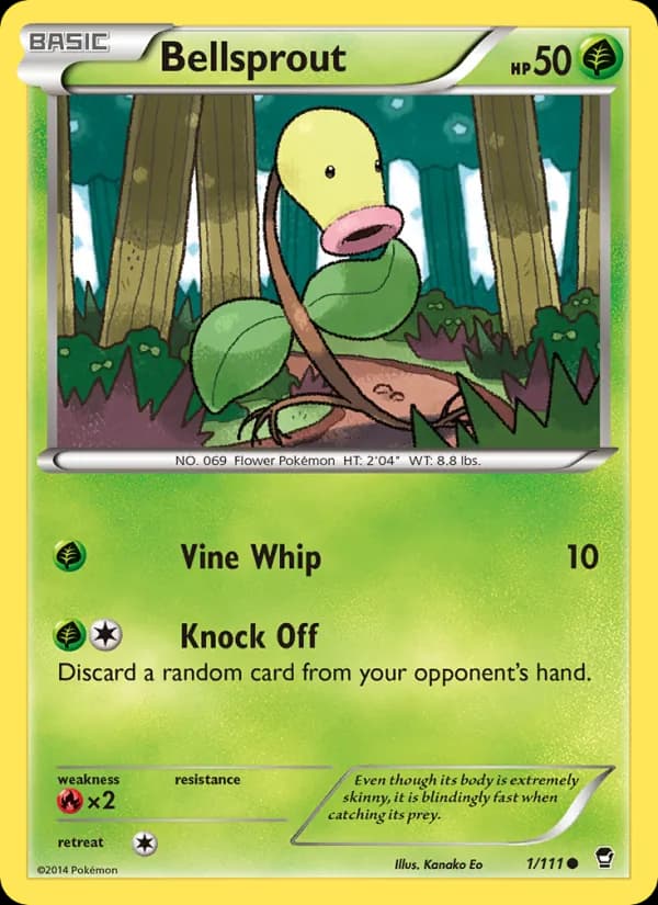 Bellsprout — Furious Fists, Common