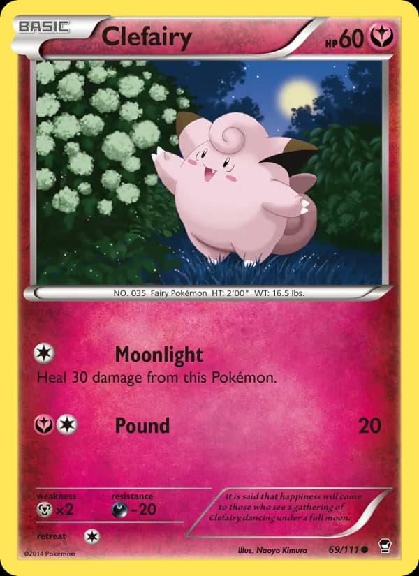 Clefairy — Furious Fists, Common