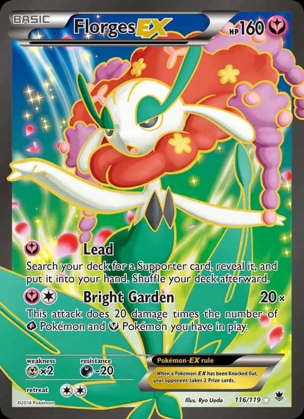 Florges EX — Phantom Forces, Ultra Rare