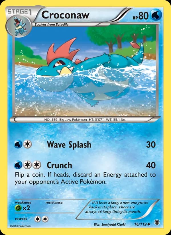 Croconaw — Phantom Forces, Uncommon