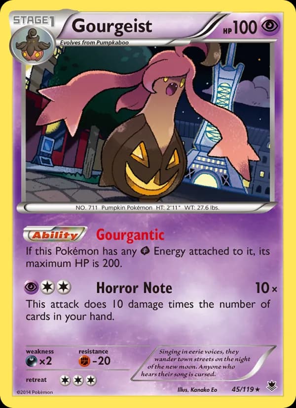 Gourgeist — Phantom Forces, Rare