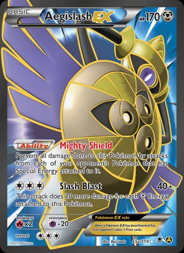 Aegislash EX — Phantom Forces, Ultra Rare