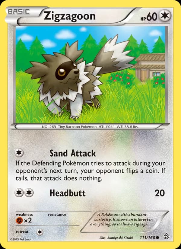 Zigzagoon — Primal Clash, Common