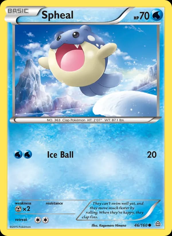 Spheal — Primal Clash, Common