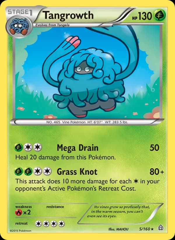 Tangrowth — Primal Clash, Rare
