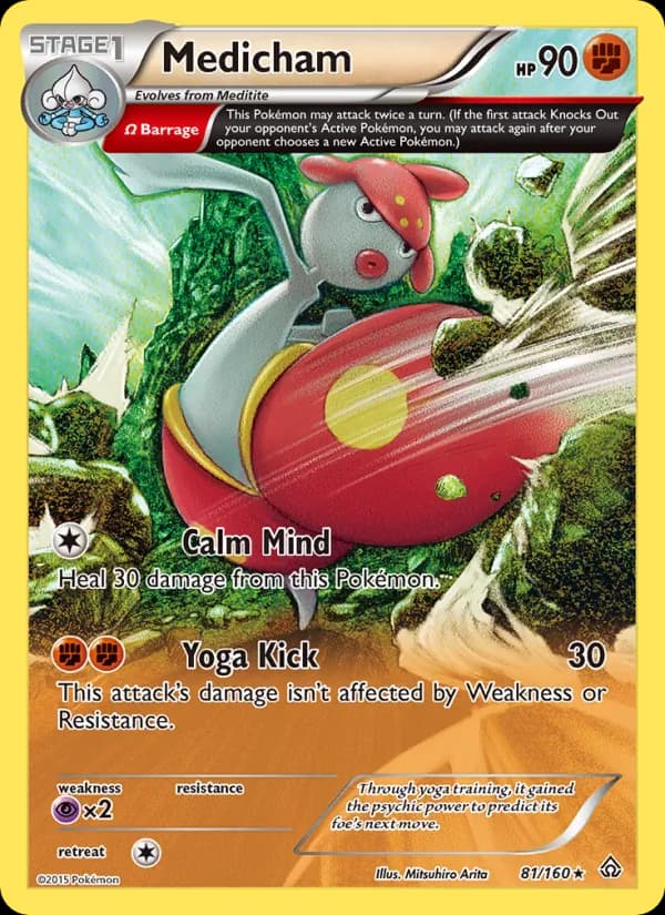 Medicham — Primal Clash, Rare