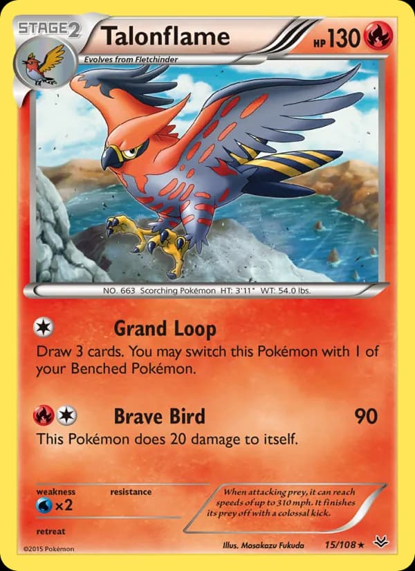 Talonflame — Roaring Skies, Rare