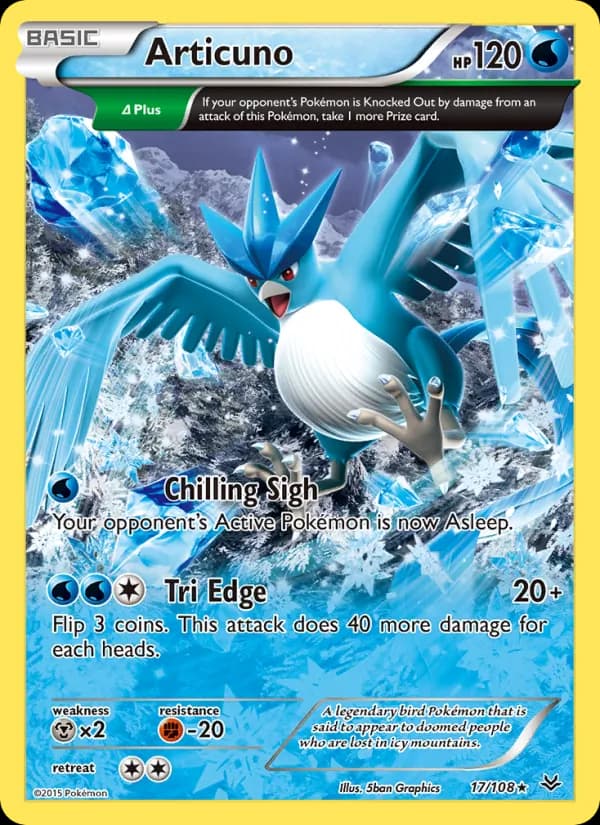 Articuno — Roaring Skies, Rare