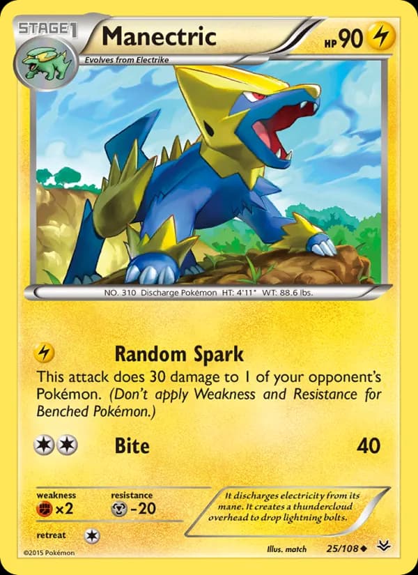 Manectric — Roaring Skies, Uncommon
