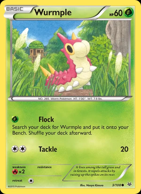Wurmple — Roaring Skies, Common