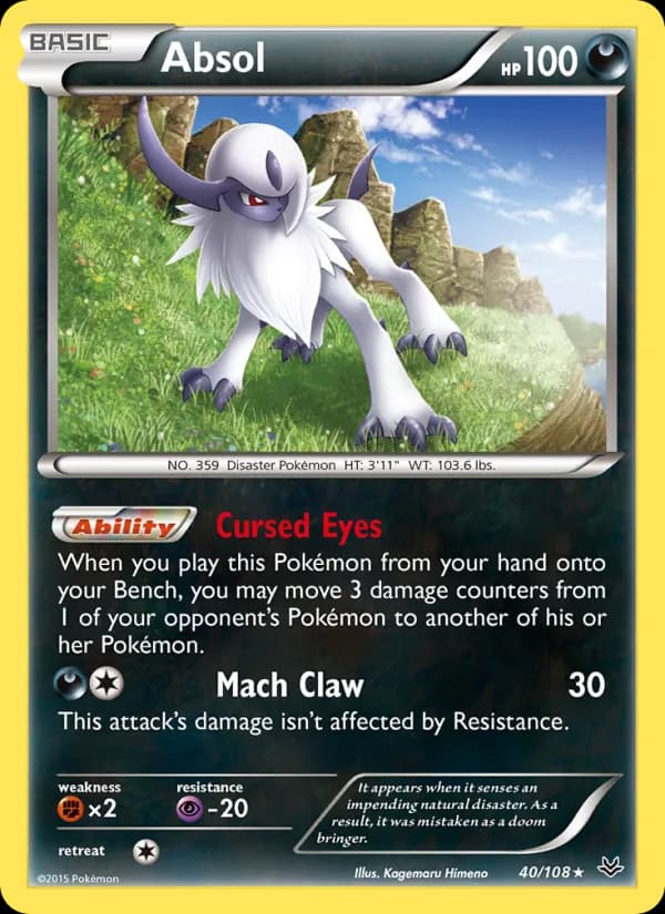 Absol — Roaring Skies, Rare