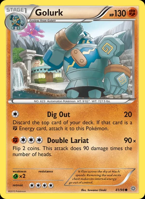 Golurk — Ancient Origins, Common
