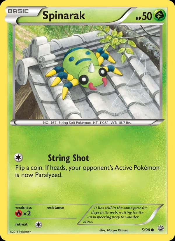 Spinarak — Ancient Origins, Common