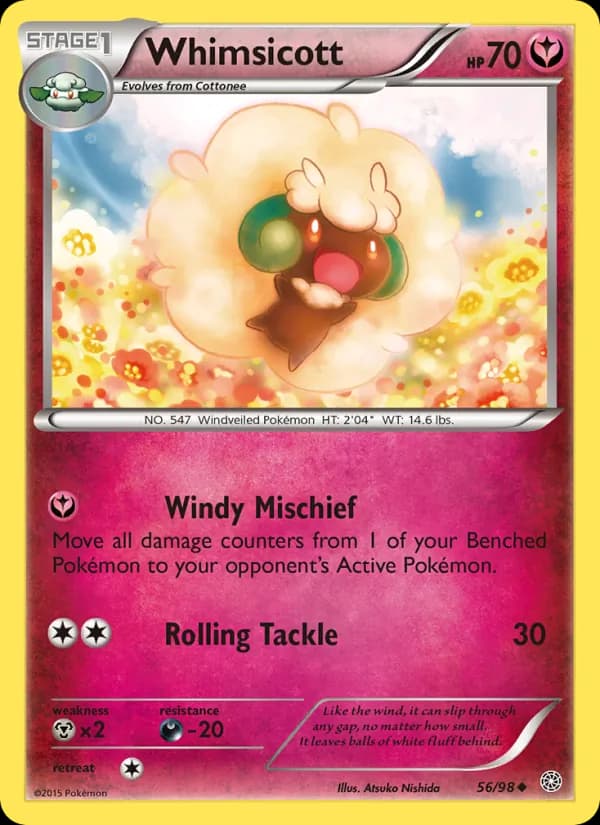 Whimsicott — Ancient Origins, Uncommon