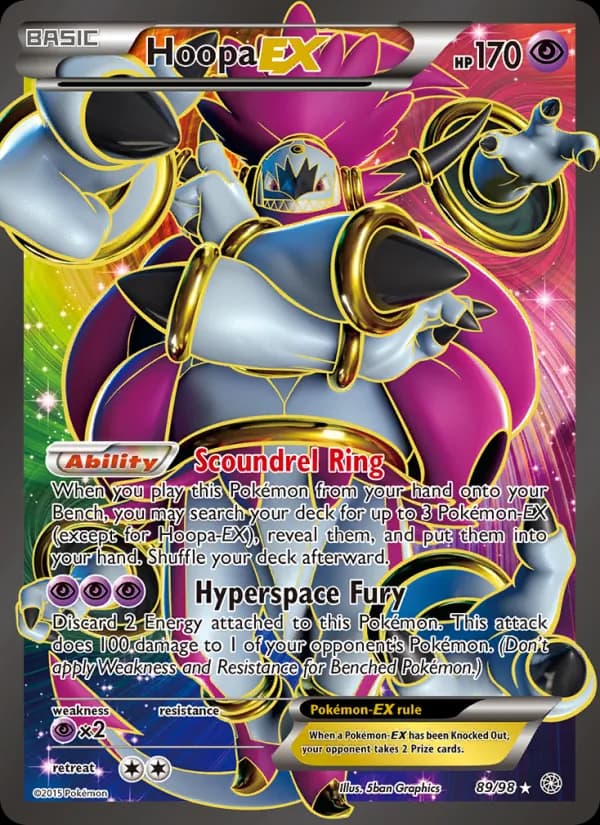Hoopa EX — Ancient Origins, Ultra Rare
