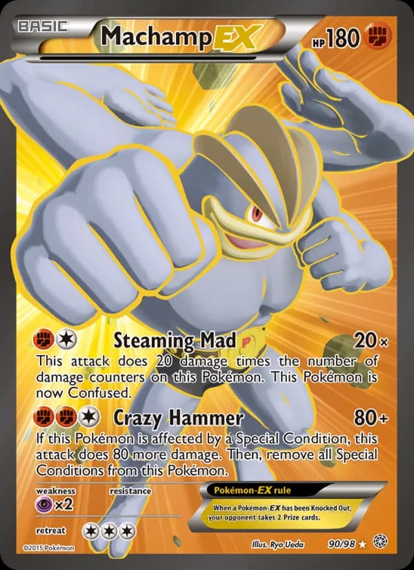 Machamp EX — Ancient Origins, Ultra Rare