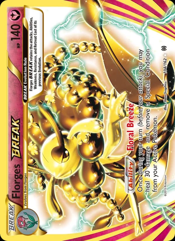 Florges BREAK — BREAKthrough, Ultra Rare