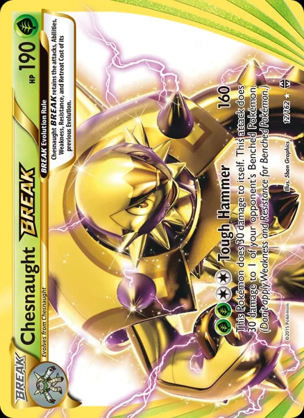 Chesnaught BREAK — BREAKthrough, Ultra Rare