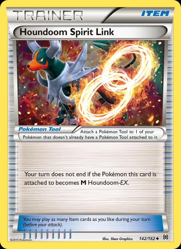 Houndoom Spirit Link — BREAKthrough, Uncommon