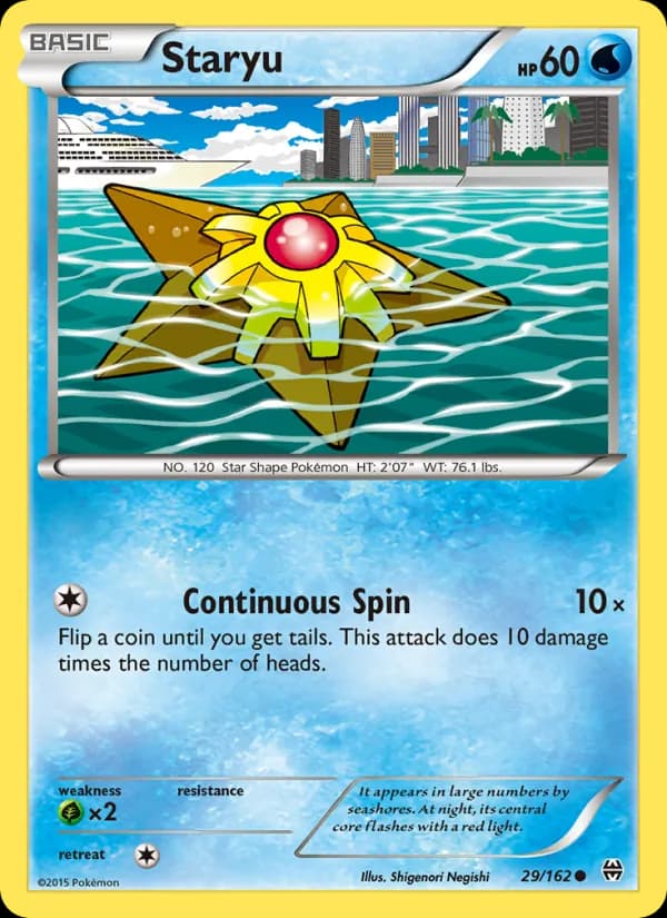 Staryu — BREAKthrough, Common