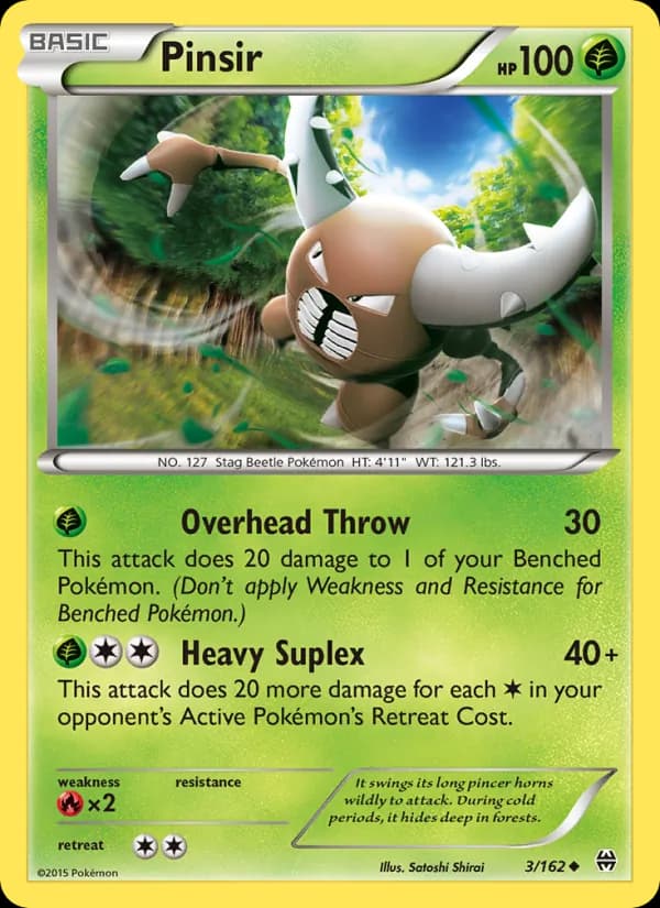 Pinsir — BREAKthrough, Uncommon