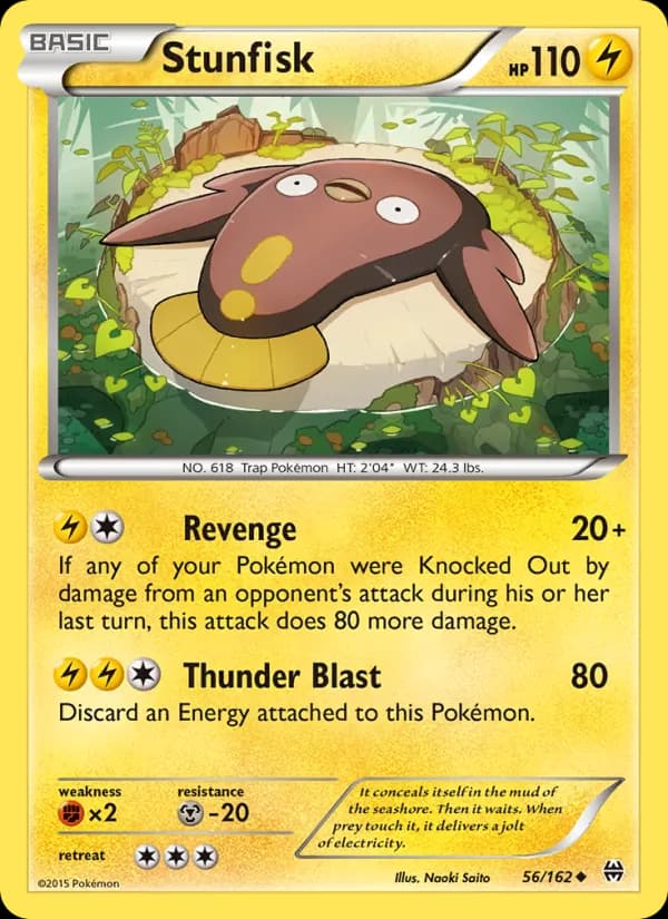 Stunfisk — BREAKthrough, Uncommon