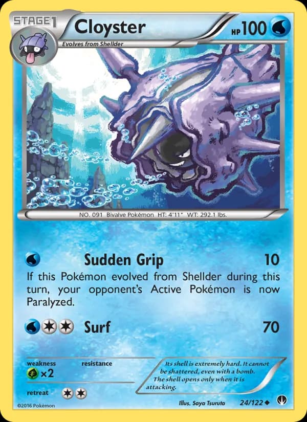 Cloyster — BREAKpoint, Uncommon
