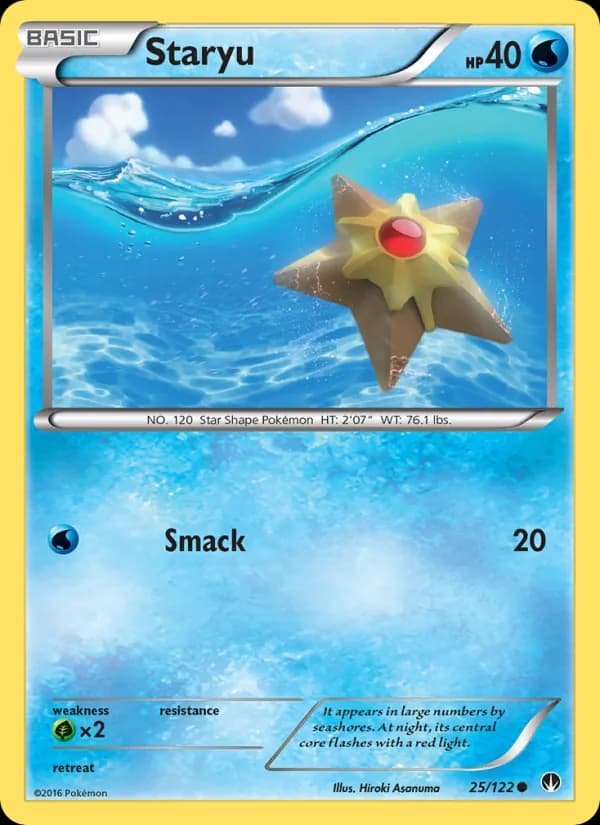 Staryu — BREAKpoint, Common