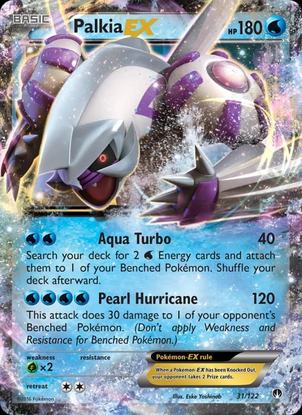Palkia EX — BREAKpoint, Ultra Rare
