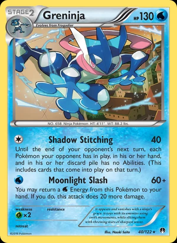 Greninja — BREAKpoint, Rare