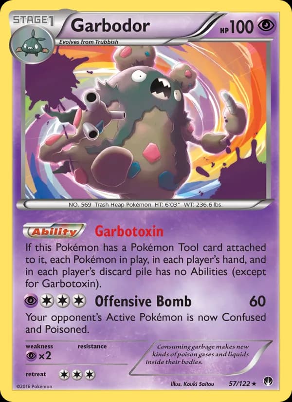 Garbodor — BREAKpoint, Rare