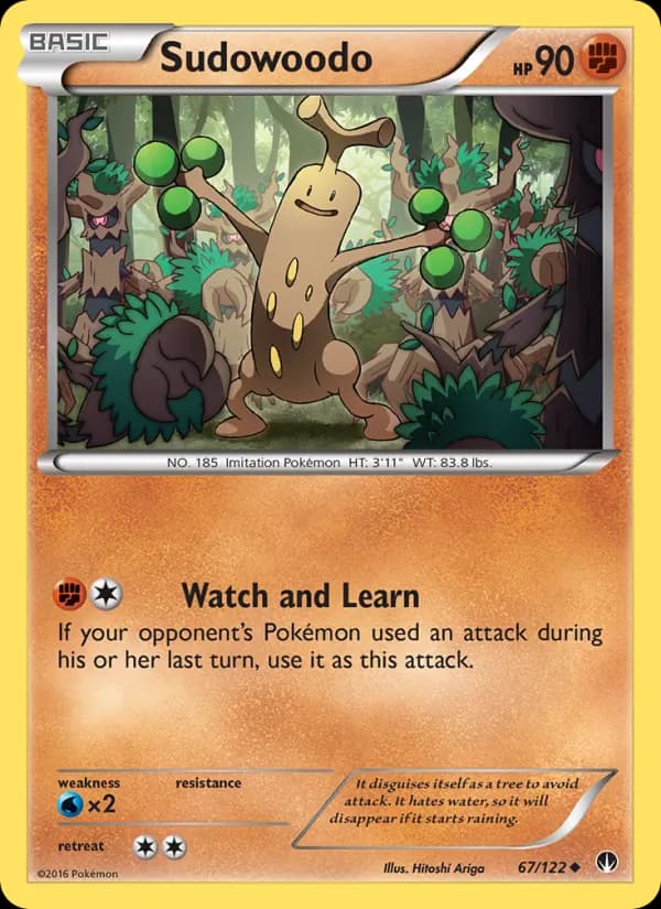 Sudowoodo — BREAKpoint, Uncommon