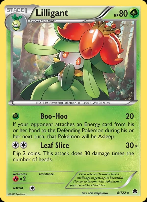 Lilligant — BREAKpoint, Rare