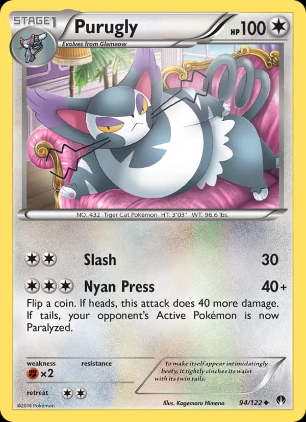 Purugly — BREAKpoint, Uncommon