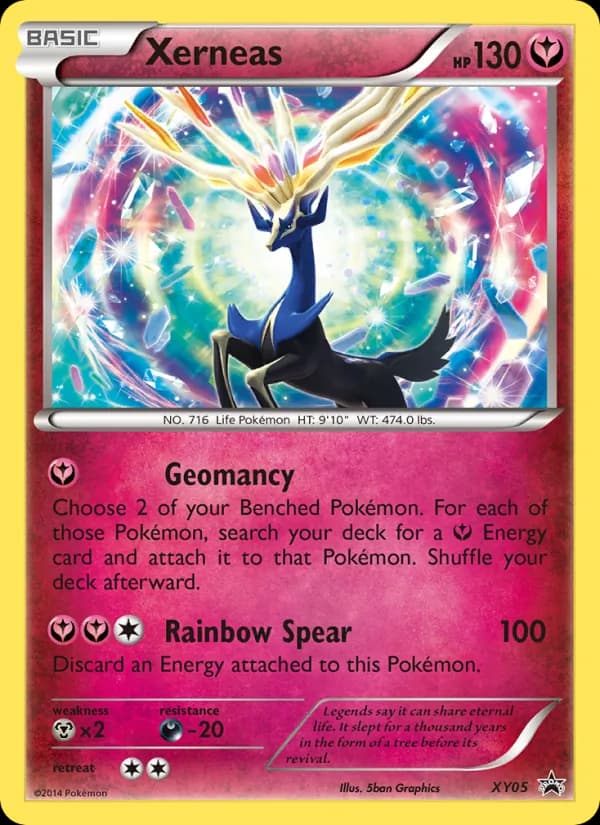 Xerneas — XY Black Star Promos, Rare