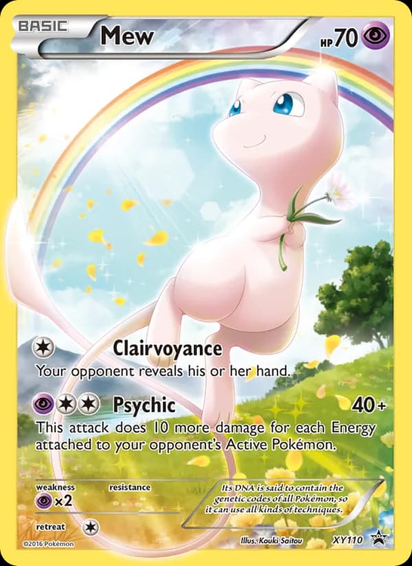 Mew — XY Black Star Promos, None
