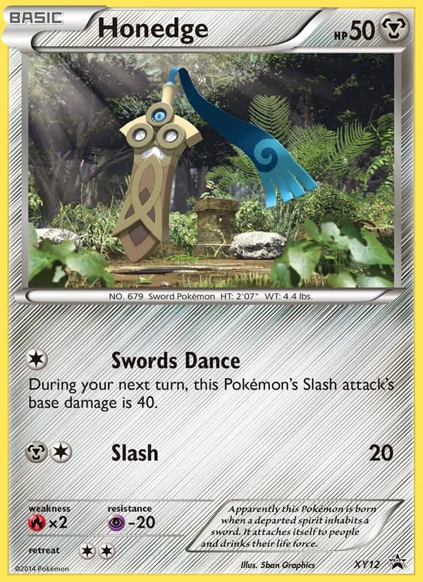 Honedge — XY Black Star Promos, None