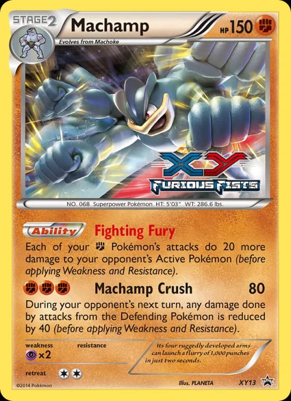 Machamp — XY Black Star Promos, None