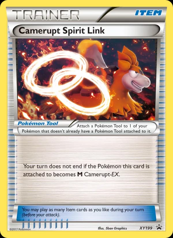 Camerupt Spirit Link — XY Black Star Promos, Common