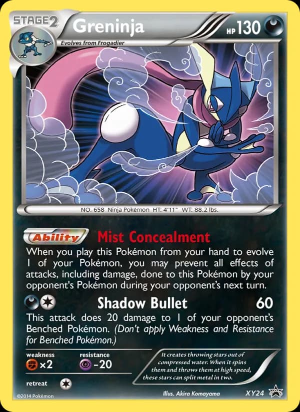 Greninja — XY Black Star Promos, None