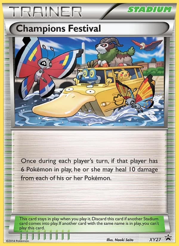 Champions Festival — XY Black Star Promos, None