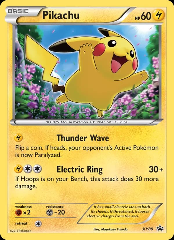 Pikachu — XY Black Star Promos, None